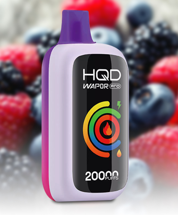 HQD Cuvie Slick 20000 Blueberry Raspberry